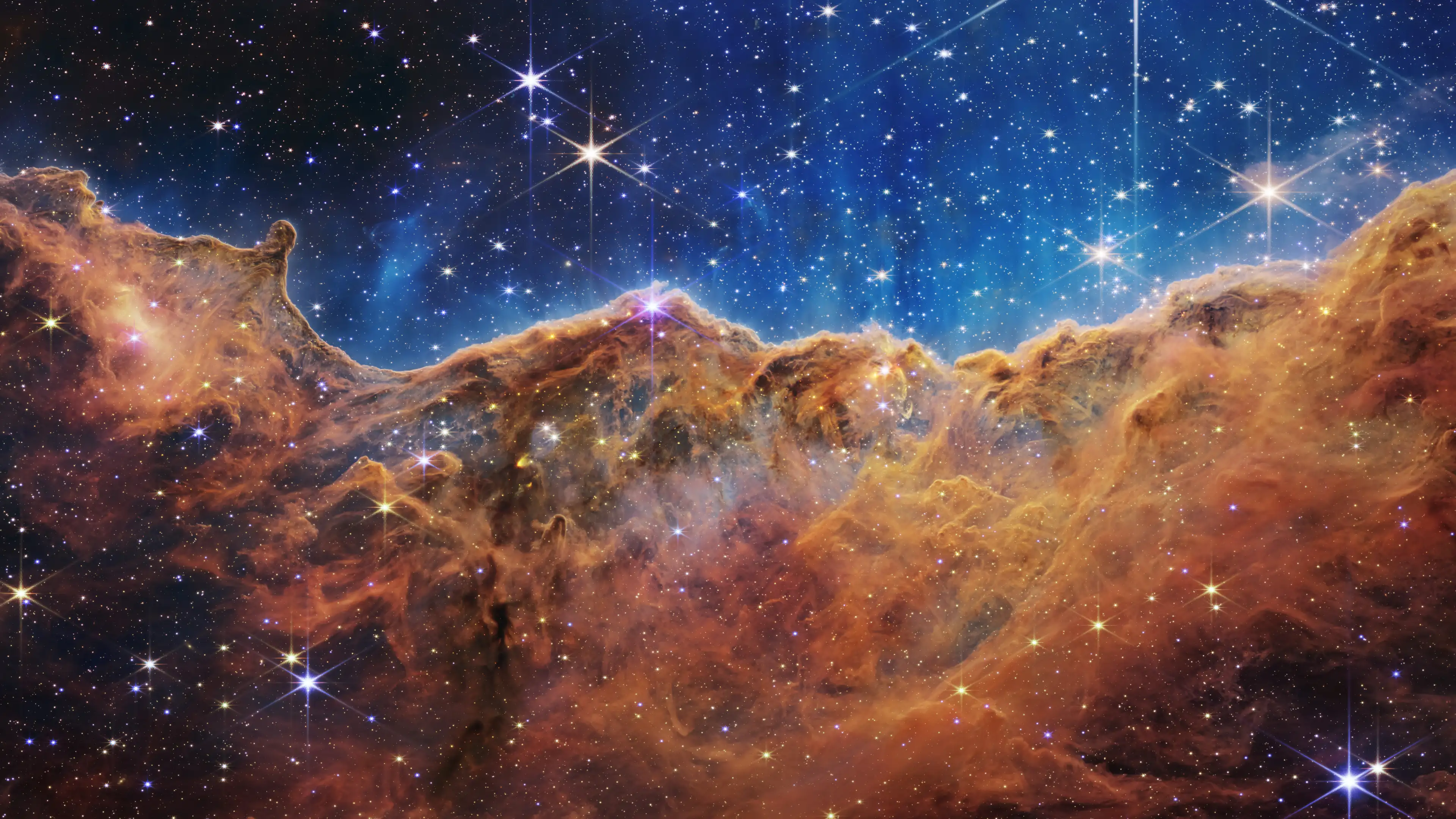 The Cosmic Cliffs in Carina